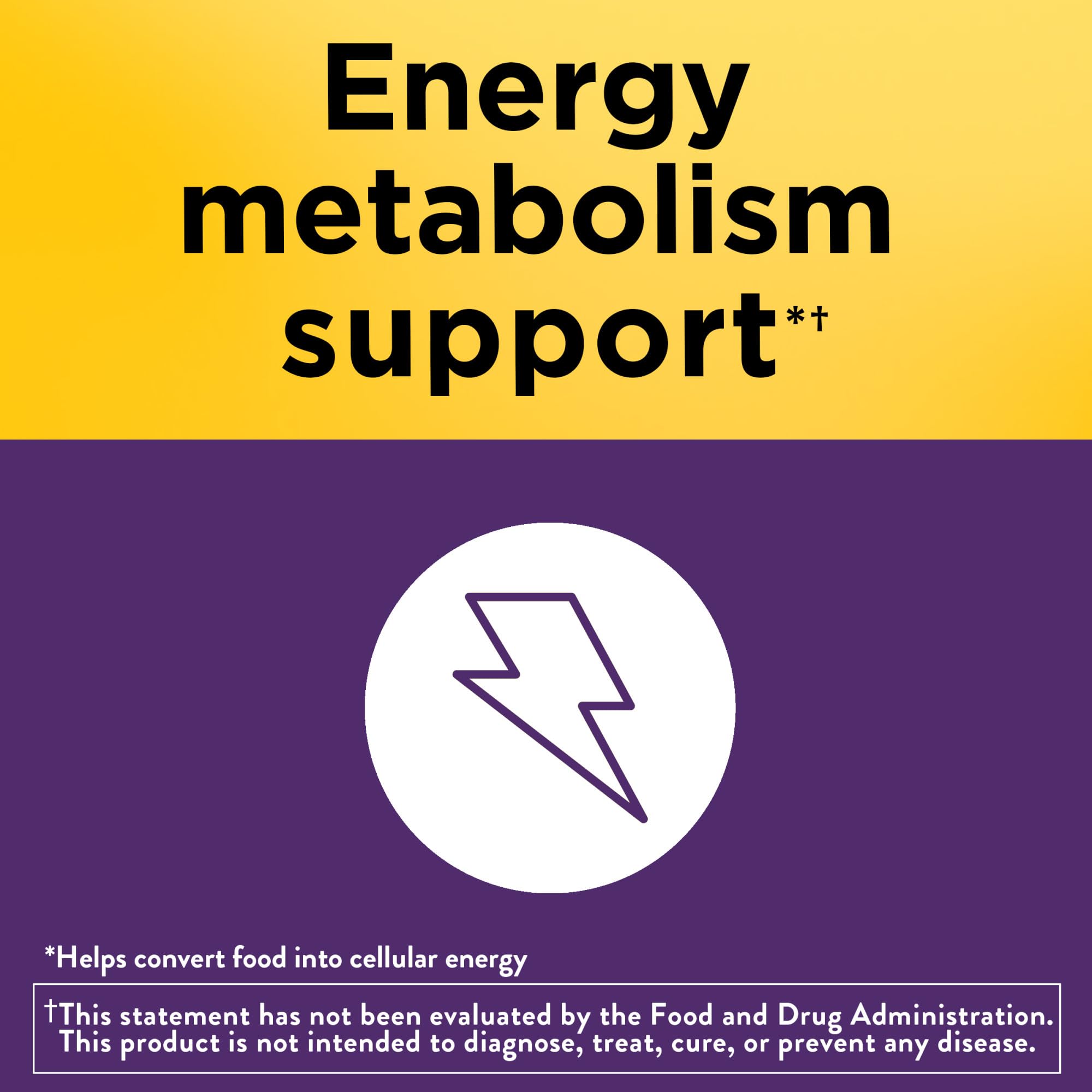 Nature Made Biotine 5000 mcg – formule sans arômes artificiels ni colorants.