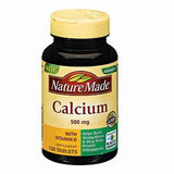 Nature Made Calcium 500 mg avec vitamine D comprimé, soutien potentiel des os