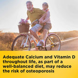 Nature Made Calcium 600 mg avec D3, comprimés faciles à prendre avec repas