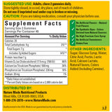 Sans gluten: Nature Made Calcium Gummies adaptées.