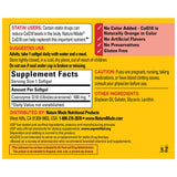 Nature Made CoQ10 100 mg — prendre avec eau et repas, pratique quotidienne