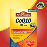 Nature Made CoQ10 200 mg, gélules molles, complément quotidien pratique pour mode de vie actif
