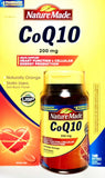 Nature Made Coq10 200 mg, bouteille de 140 gélules, couleur orange naturelle