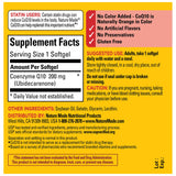 Nature Made CoQ10 200 mg, forme softgel, facile à avaler avec un repas.