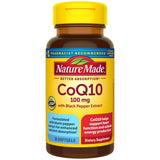 Nature Made CoQ10, bouteille 100 mg, soutien potentiel à l'énergie et le bien-être quotidien.