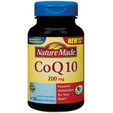 Nature Made CoQ10 orange naturel, capsules molles, potentiel soutien à l'énergie et à la santé cardiaque