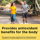 Nature Made Curcumine de curcuma 500 mg — étiquette USP vérifiée pour la qualité.