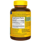 Nature Made Curcumine de curcuma 500 mg — prise quotidienne avec eau et repas.