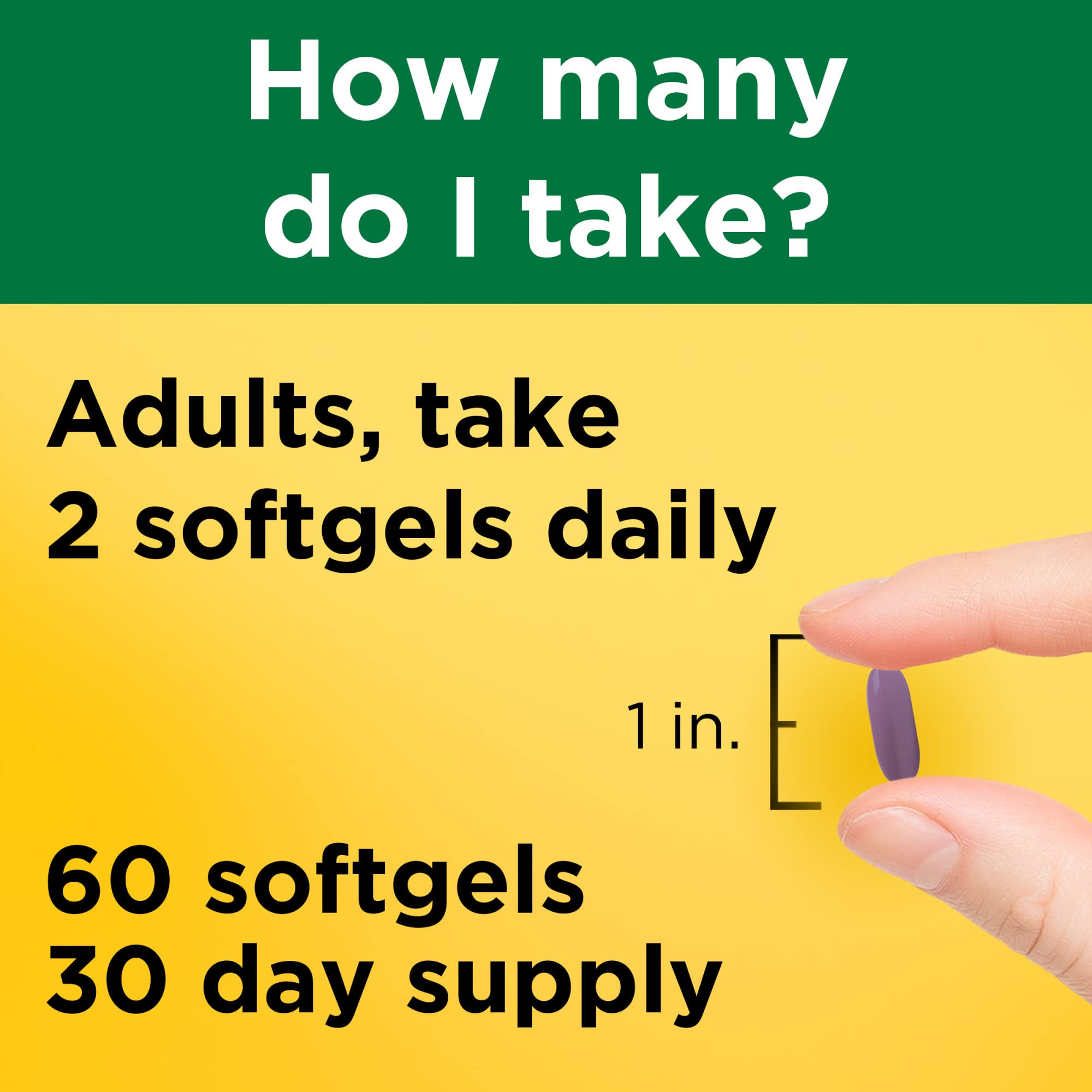Nature Made Magnésium Citrate — emballage 60 gélules pour 30 jours