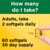 Nature Made Magnésium Citrate — emballage 60 gélules pour 30 jours