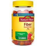 Nature Made Fiber 6 g Gummies emballage 90 gommes, prêt pour 30 jours.