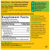 Nature Made Fiber 6 g Gummies sans colorants artificiels et sans gluten.