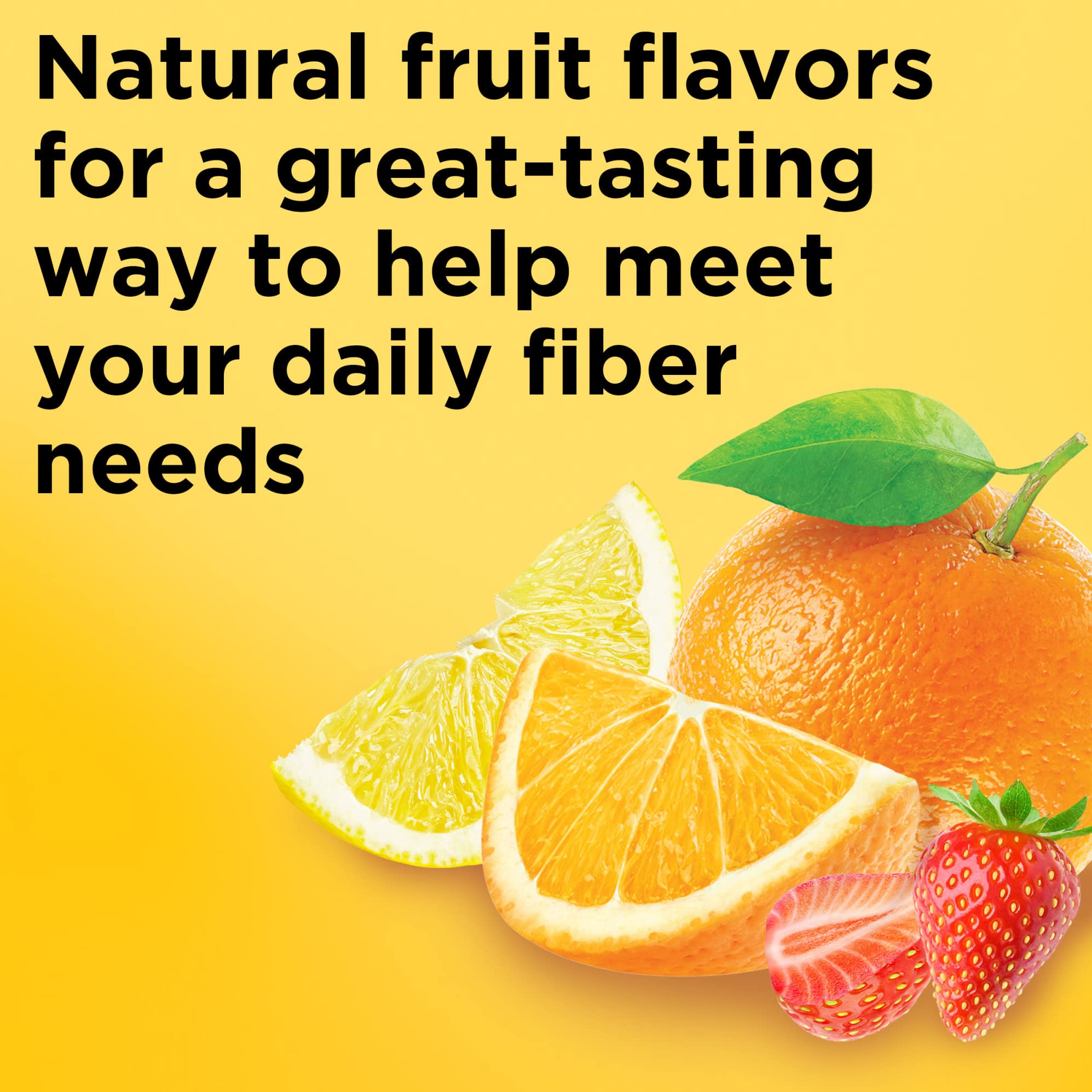 Nature Made Fiber 6 g Gummies saveur orange, plaisir fruité pour votre routine digestive.