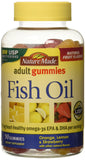 Nature Made Gummies poisson adulte orange : saveur agréable et source pratique d’oméga-3
