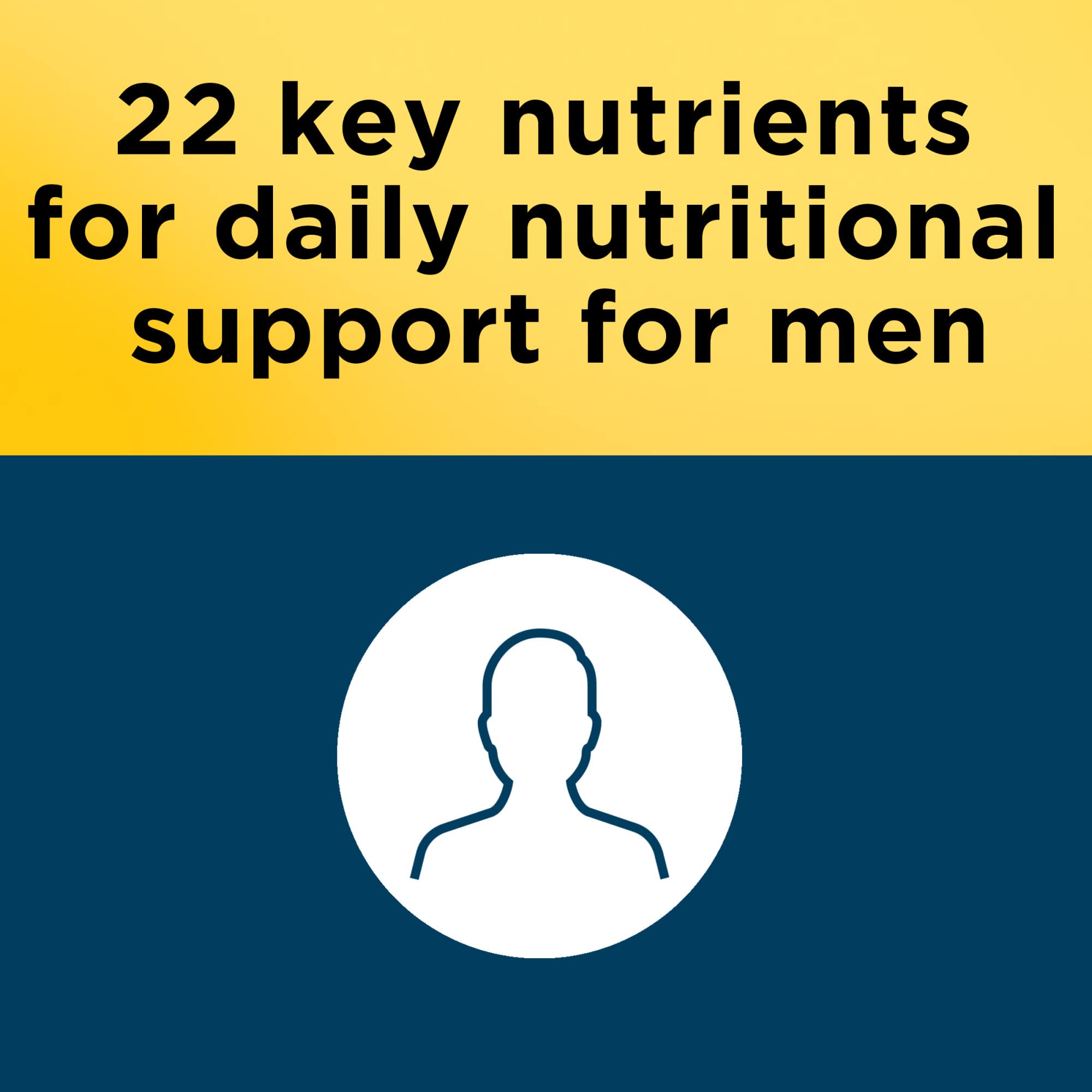 Nature Made Homme Multivitamine – tablettes 90 doses pour un trimestre de suppléments.
