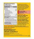 Emballage Nature Made affichant des informations nutritionnelles clairement.