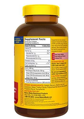 Étiquette Nature Made avec informations nutritionnelles et traçabilité fiables.