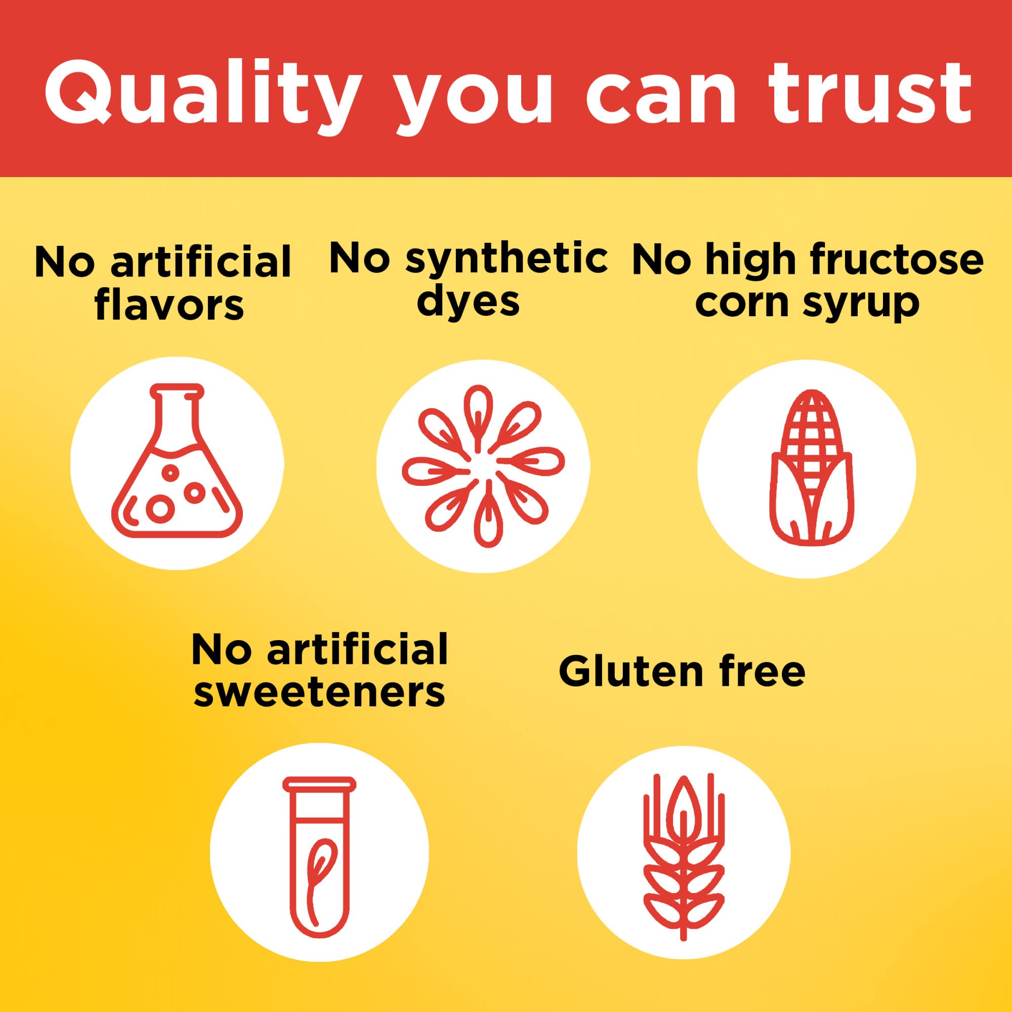 Gomme Nature Made Kids First Omega-3, vérifiée par USP et qualité assurée.