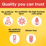 Gomme Nature Made Kids First Omega-3, vérifiée par USP et qualité assurée.