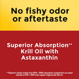 Astaxanthine naturelle et krill pour une couleur et un soutien potentiels.