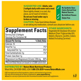 Nature Made Magnésium Citrate, sans gluten et sans additifs indésirables.