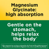 Nature Made Magnésium Glycinate – dosage quotidien clair et facile à suivre.