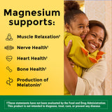 Nature Made Magnésium Glycinate – gélules prêtes à l’emploi pour confort digestif et tolérance.