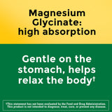 La glycinate chélatée utilisée par Nature Made favorise une digestion douce.