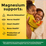 Nature Made Magnesium L-Threonate - étiquette claire facilitant le choix du complément.