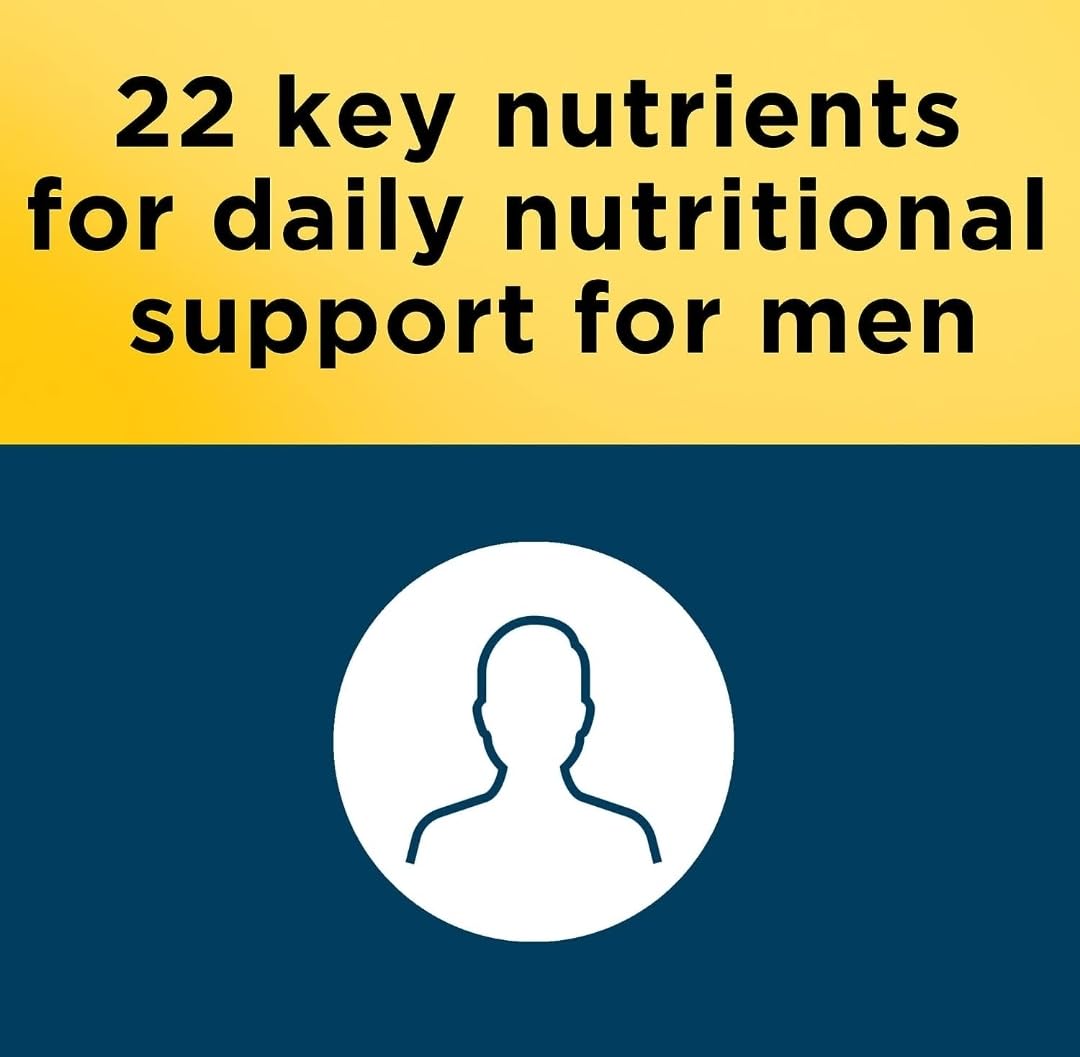 Nature Made Multi pour Homme – tablettes faciles à intégrer à la routine.