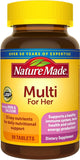 Nature Made Multivitamine pour elle, flacon, soutien nutritionnel quotidien et énergie
