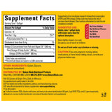 Nature Made Omega-3 - capsules molles poisson-algue, prise quotidienne avec repas