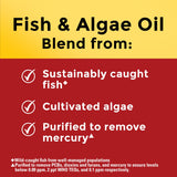 Nature Made Omega-3 - etiquette USP verifie, garantie qualité