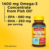 Sans mercure et contaminants garantis pour Omega-3