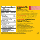 Nature Made Burp Less Huile Poisson Omega-3, détail des capsules montrant EPA et DHA.