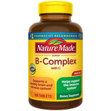 Nature Made Super B Complex – bouteille de comprimés, soutien potentiel de l’immunité et d’énergie.