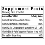 Nature Made Super C Immune Complex — tablettes visibles, apport en vitamines et zinc.