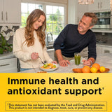 Nature Made Vitamine C 500 mg caplets – étiquette claire pour vérification rapide des apports.