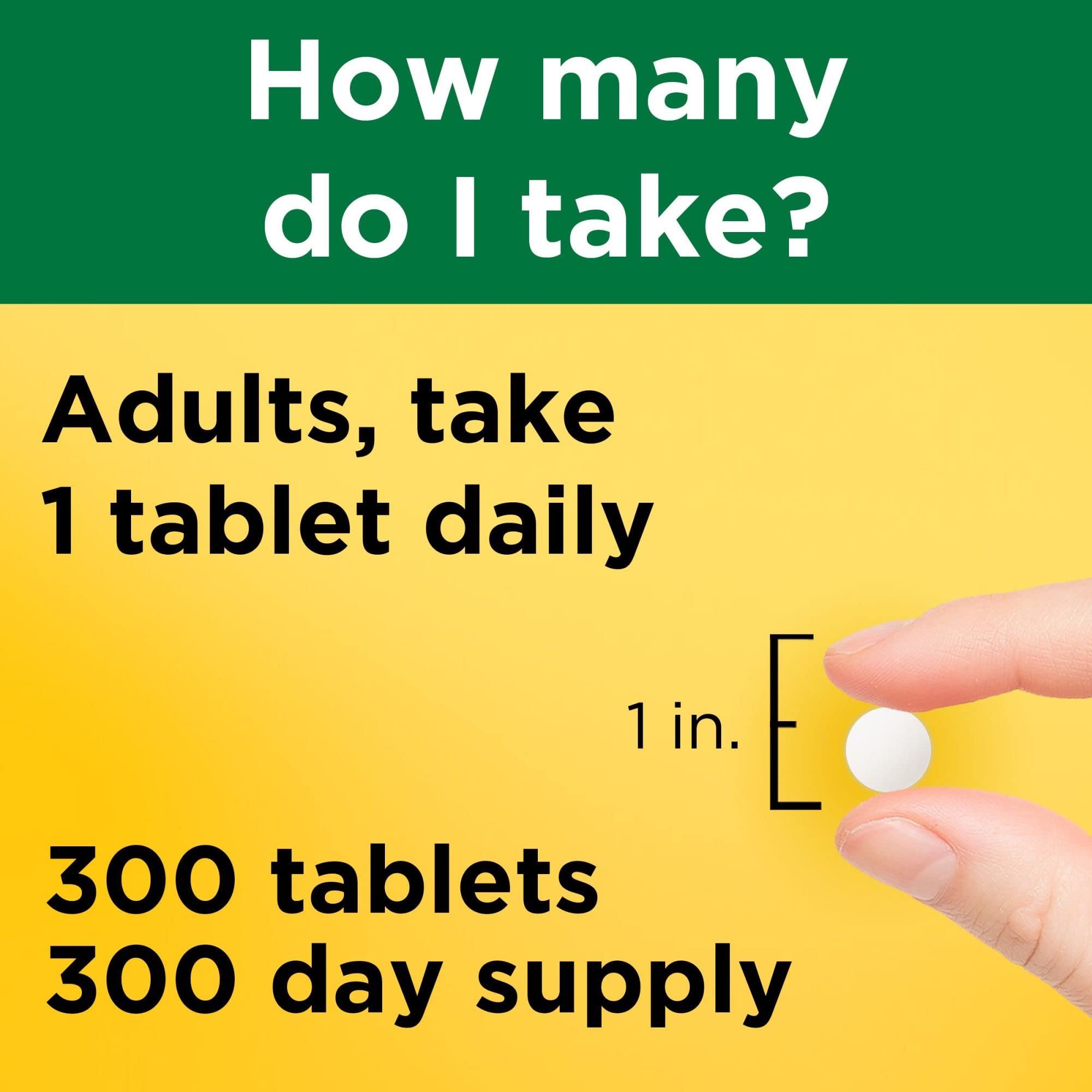 Nature Made Vitamine D3 1000 UI — sans arômes artificiels