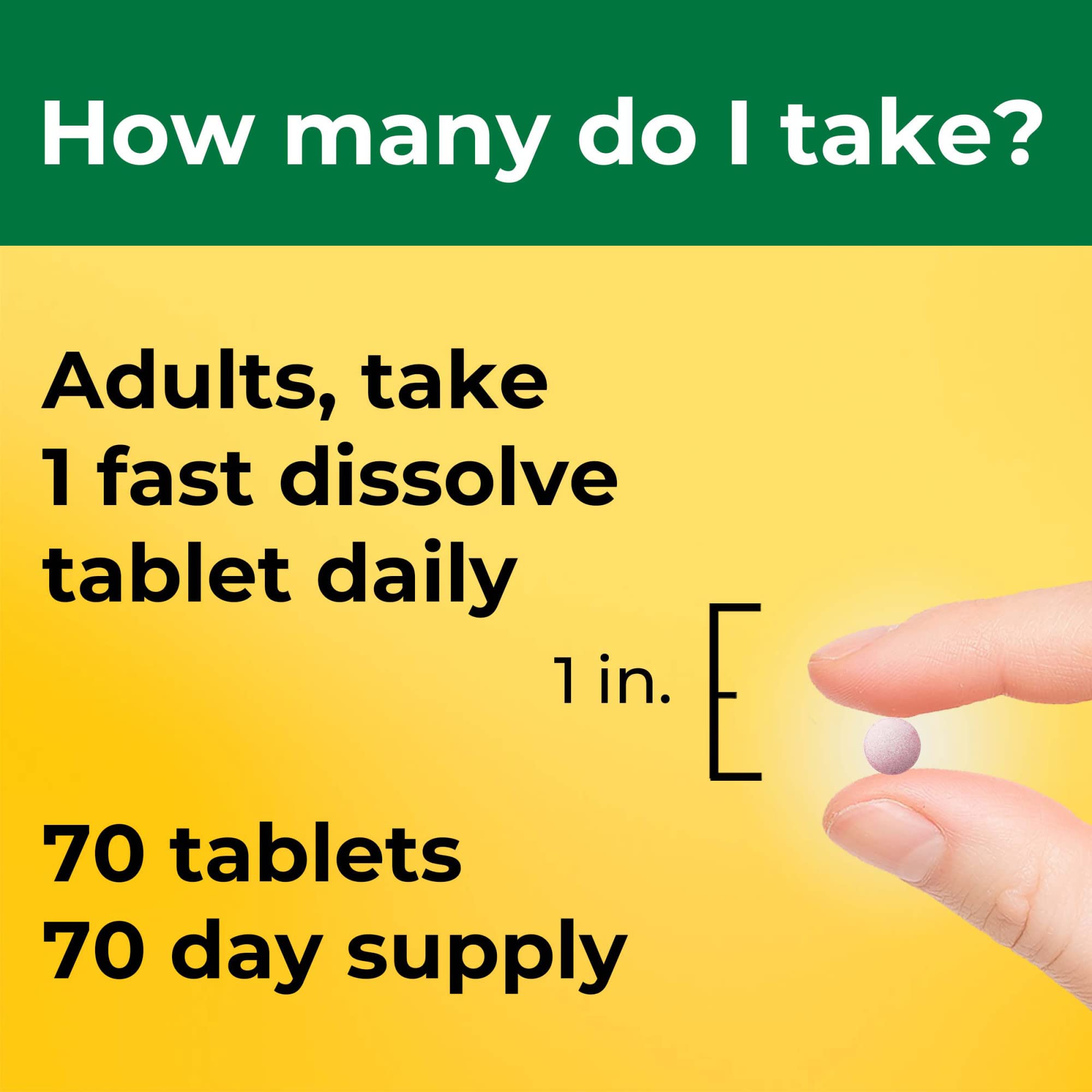 Nature Made Vitamine D3 5000 UI peut soutenir les os et les muscles dans votre routine.