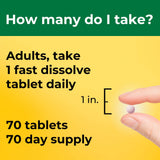 Nature Made Vitamine D3 5000 UI peut soutenir les os et les muscles dans votre routine.