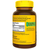 Nature Made Vitamine D3: bouteille ouverte montrant les comprimés prêts à consommer.