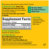 Nature Made Vitamine D3, emballage produit, 300 jours de complément pratique.