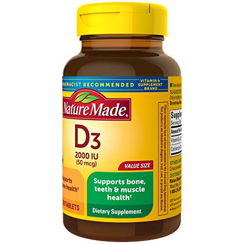 Nature Made Vitamine D3: fermeture sécurisée et emballage élégant.