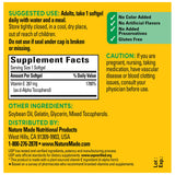 Gélules Nature Made Vitamine E 400 UI pour peau saine potentiel.