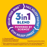 Nature Made Wellblends Sommeil Plus Long – dosage facile pour un sommeil réparateur.