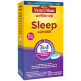 Nature Made Wellblends Sommeil Plus Long – emballage pratique pour une prise nocturne rapide.