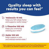 Nature Made Wellblends Sommeil Plus Long – tablette en gros plan pour le repos nocturne.