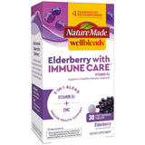 Nature Made Wellblends Sureau – tablette dissolution rapide, prise quotidienne facile.