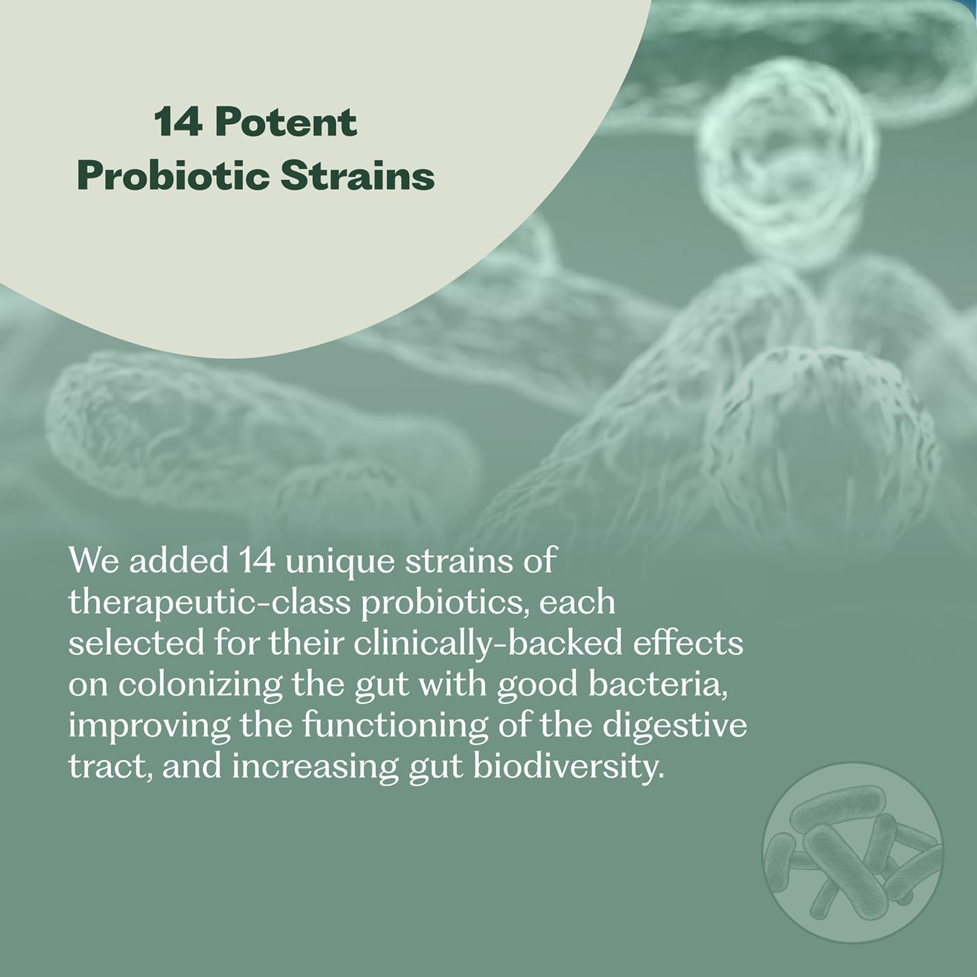 Nature M.D. Synbiotic 365 – 20 Milliards CFU soutenant une flore variée.